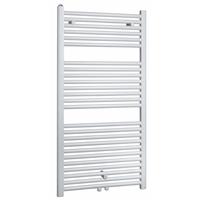 Aqua Splash Heka Sierradiator Wit 1185X600 Midden/Onder Aansluiting 