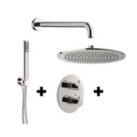 Sanimex Inbouw Regendouche Set  Giulini Thermostatisch Rond Chroom
