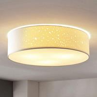 Lindby Deckenlampe Umma, direkt an der Decke, weiß
