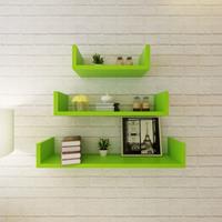 Wandplanken 6 st groen