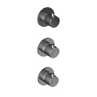 Hotbath Cobber Inbouw Douche Thermostaat Verticaal Geborsteld Messing CB7066