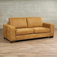 Gijs Meubels Leren bank enjoy, 2.5 zits bank bruin leer, bankstel bruine kleur