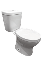 Badstuber Roma duoblok staand toilet randloos compleet AO