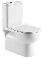 Siena duoblok staand toilet met reservoir en zitting