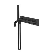 Boss & Wessing Badkraan  Exclusive Thermostaat Inbouw 2-knops Mat Zwart
