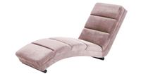 24Designs Relax Fauteuil Sneaky Velvet - Poederroze Fluweel