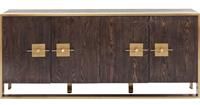 Kare Design Osaka Dressoir - 4 Deurs - 180x40x80 - Essenhout