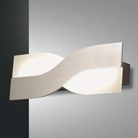 Fabas Luce LED-Wandleuchte Riace 30 cm aluminium