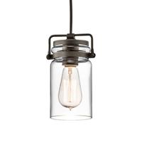 KICHLER Glas-Hängelampe Brinley 1-flg.