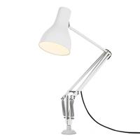 Anglepoise Type 75 Tischlampe Schraubfuß weiß