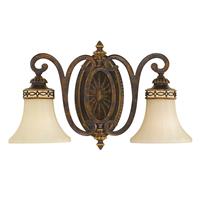 FEISS Wandlamp Drawing Room, met 2 lampjes, breed