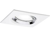 Paulmann Nova Plus Inbouwlamp voor badkamer LED GU10 6 W IP65 Wit (mat), Chroom