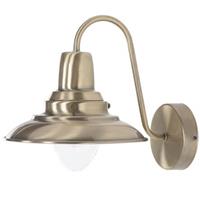 Beliani Wandlamp messing LUZA