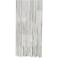 Vliegengordijn/deurgordijn PVC twist zwart 90 x 220 cm Zwart