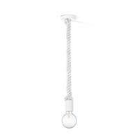 Home sweet home hanglamp Leonardo 100 - witte touwlamp