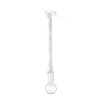 Home sweet home hanglamp Leonardo 100 - witte touwlamp