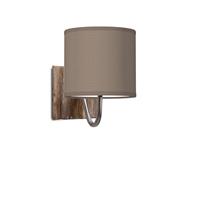 Home sweet home wandlamp drift bling Ø 16 cm - taupe