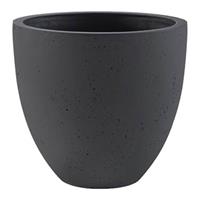 Luca Lifestyle Grigio plantenbak Egg Pot S antraciet betonlook