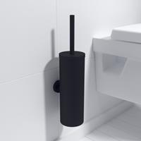 Ozean Eternal Toiletborstelhouder - rond - mat zwart SW209331