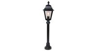 Franssen Verlichting Quadrana 2 staande lampen 78cm - zwart