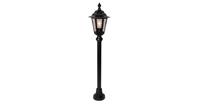 Franssen Verlichting Berlusi 2 staande buitenlampen 100cm - zwart