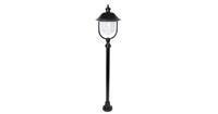 Franssen Verlichting Punta 2 staande lampen 120cm - zwart