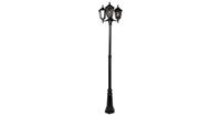 Franssen Verlichting Cartella 2 buitenlampen staand 3-licht 229cm - groen