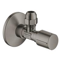 GROHE Eckventil 22037 1/2x3/8'' Rosette Metallgriff hard graphite gebürstet, 22037AL0