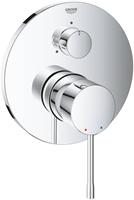 Grohe Essence afdekset kraan 3-weg chroom