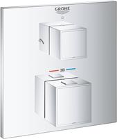 GROHE THM-Brausebatterie Grohtherm Cube 24154 FMS für 35600 2-Wege-Umst. chrom, 24154000