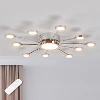 Lindby Verchromte LED-Deckenleuchte Meru, Lichtfarbe var.