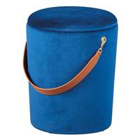 Leen Bakker Papau Hocker Blauw