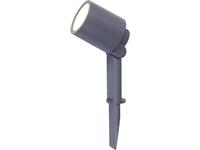 LED-tuinschijnwerper Energielabel: LED (A++ - E) LED 5.3 W Warm-wit Lutec Explorer 6609201118 Antraciet