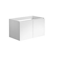 Allibert Onderkast  Alma 80x47,2x46 cm Soft-Close Deuren Glanzend Wit (wastafel optioneel)