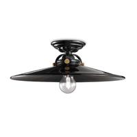 Ferro Luce Retro-Deckenleuchte C105 schwarz