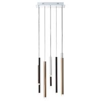 Brilliant LED-Pendelleuchte Cembalo dimmbar 8-flammig