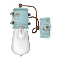 Ferro Luce Vintage wandlamp C1523 turquoise