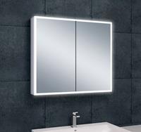Mueller Quatro spiegelkast met LED verlichting rondom 80x70x13cm