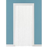 Vliegengordijn/deurgordijn PVC diamant transparant 90 x 200 cm Transparant