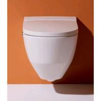 Laufen Navia Cleanet Dusch-WC, Tiefspüler 4,5/3-Liter wandhängend, spülrandlos, 37x58 cm, Farbe: Weiß mit LCC - H8206014000001