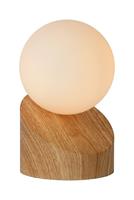 Lucide LEN Tafellamp G9excl Ø10 H16cm Licht Hout