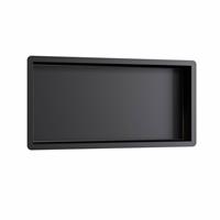 Douche Concurrent Inbouwnis  Box Met Flens 30x60cm Zwart