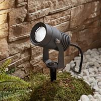 Lucande LED-Außenstrahler Jon mit beweglichem Leuchtenkopf