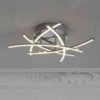 Fischer & Honsel home24 LED-Deckenleuchte Cross III