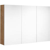 Allibert Spiegelkast  Look Stopcontact VDE 100x65x18 cm Eik Arlington 