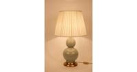 Fine Asianliving Oosterse Tafellamp Porselein Craquelle Mint