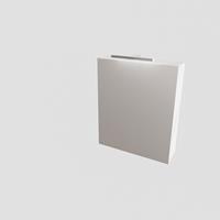 Boss & Wessing Spiegelkast BWS Valencia 60x70x16 cm met Deur Carrara Mat