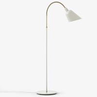 &Tradition Bellevue vloerlamp White & Brass