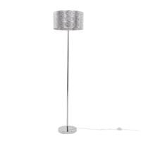 NUON Staande lamp Zilver Verchroomd metaal