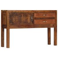 VidaXL Dressoir 118x30x75 cm massief mangohout